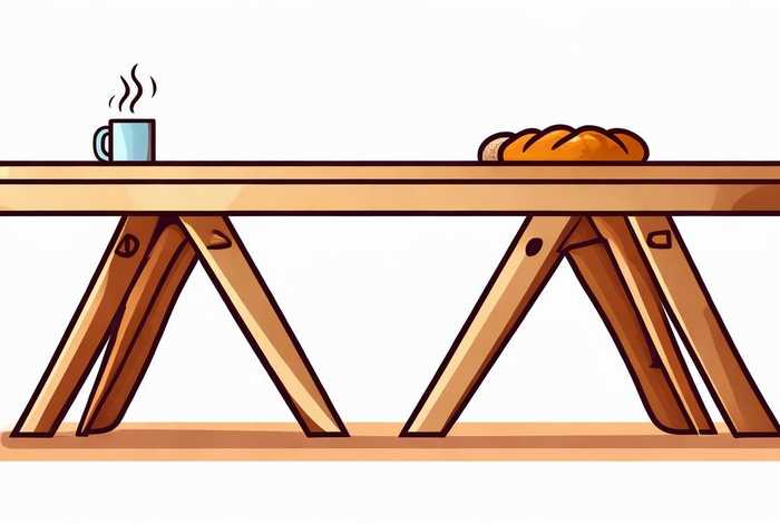 日常生活中的三角形稳定性初中英语简笔画 - 日常生活中三角形的稳定性的应用