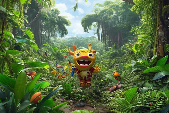 热带雨林阿布的 热带雨林的爆笑生活阿布变身 热带雨林阿布的 热带雨林的爆笑生活阿布变身