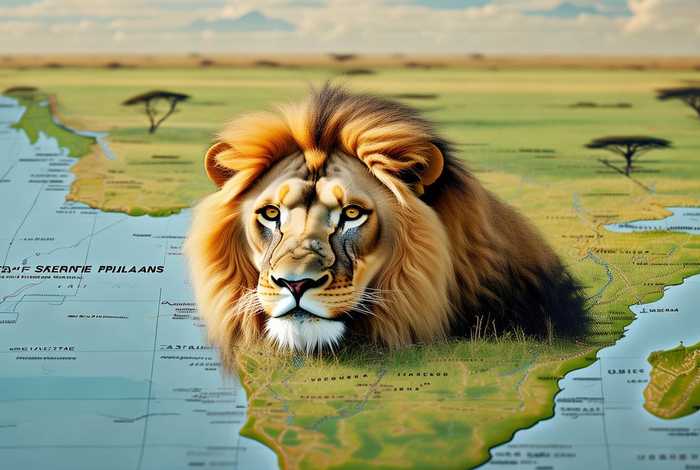 狮子生活在哪里地图 狮子生活在哪里图片 狮子生活在哪里地图 狮子生活在哪里图片