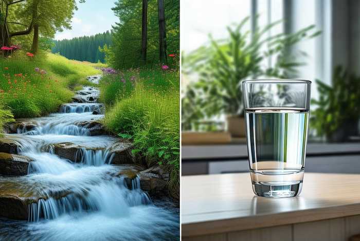 生活水和饮用水图片；生活水和饮用水图片区别