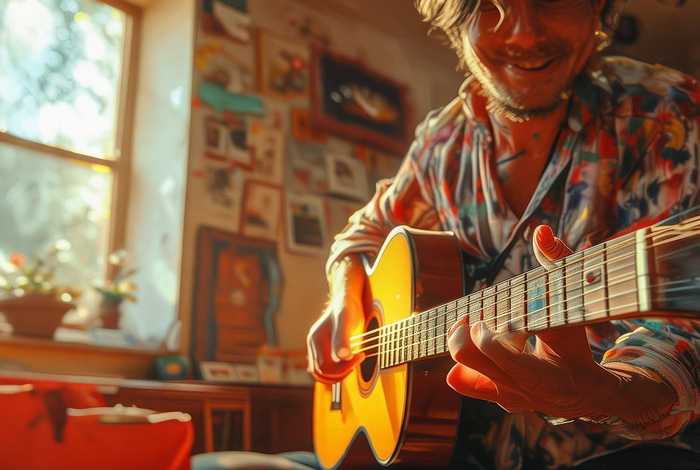 生活因你而火热吉他谱分解和弦；生活因你而火热吉他谱原调