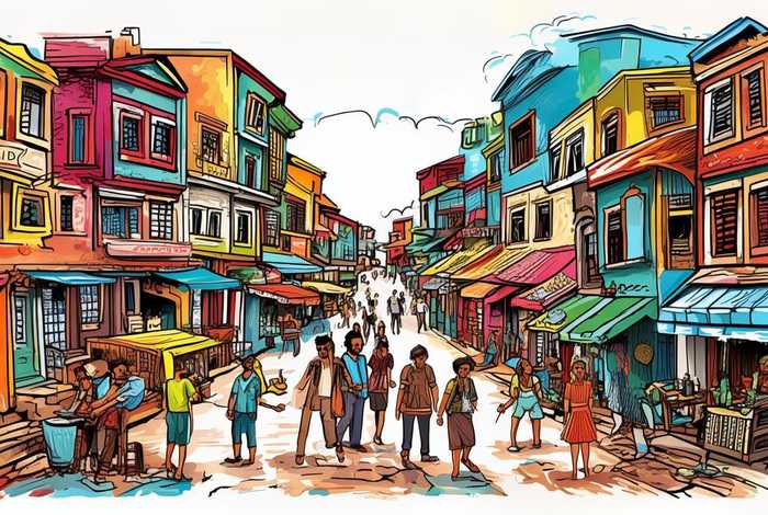 生活手绘图；生活手绘图片