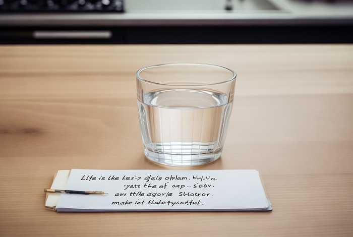 生活就如一杯白开水，生活就如一杯白开水下一句