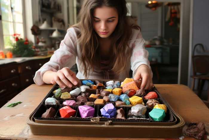 生活就像一盒巧克力,你永远不知道下一块是什么味道英文，就像一盒巧克力你永远不知道英文