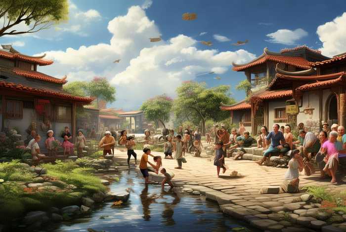 人民生活安居乐业的图片、人民生活安居乐业的图片怎么画