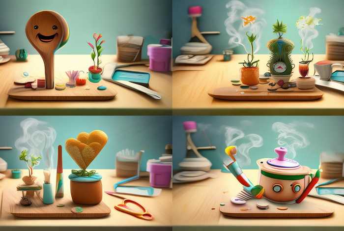 生活用品创意画图片（生活用品创意画图片大全）