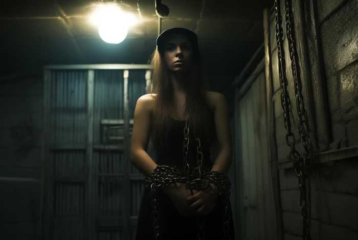 女囚犯镣铐 女囚犯镣铐挂起来 女囚犯镣铐 女囚犯镣铐挂起来