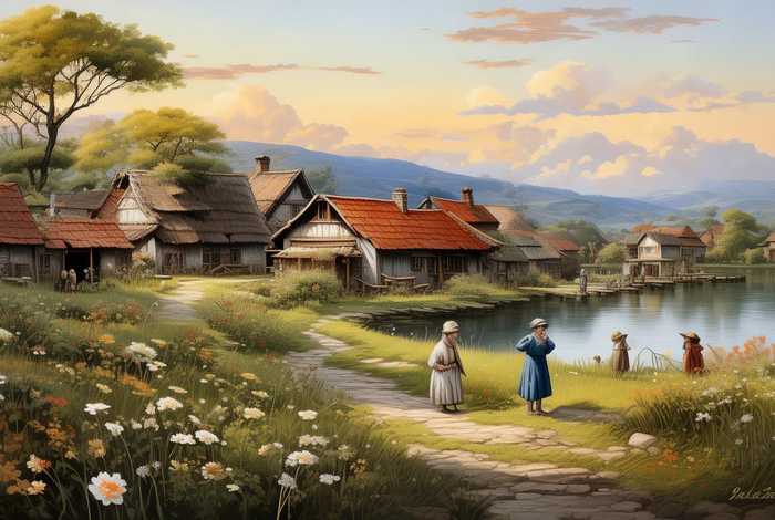 名家笔下的生活 名家笔下的乡村生活