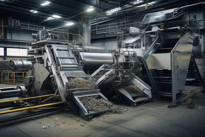 生活垃圾分拣破碎生产线 - 生活垃圾破碎筛分一体机