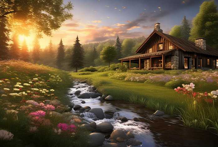 生活的艺术大自然疗养院，大自然本身就是一个疗养院