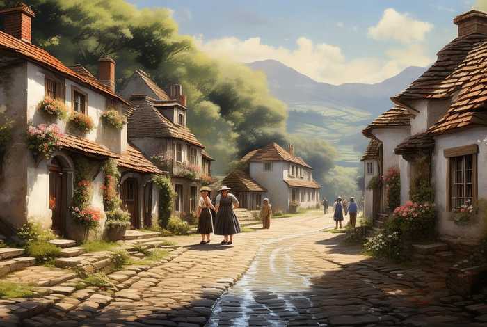 描写城镇惬意生活的诗句（描写城镇惬意生活的诗句古诗）