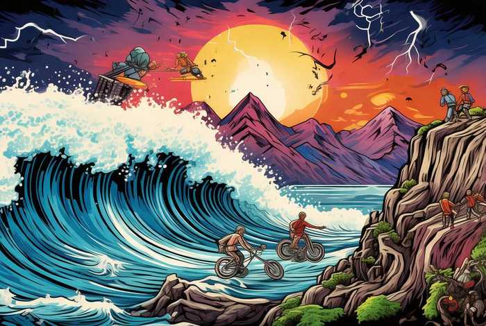 生活中的极限现象；生活中的极限现象手抄报