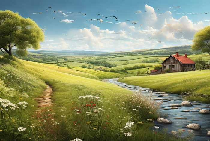 描写乡村生活的美文摘抄 描写乡村生活的美文摘抄一些优美的好词