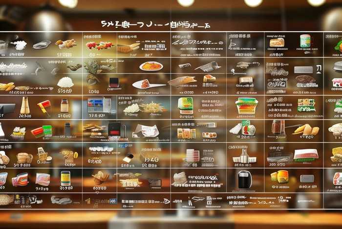 日元生活用品价格表，日元生活用品价格表大全