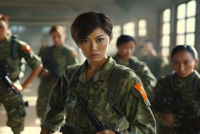 女兵生活是怎么样的（女兵生活是怎么样的啊）