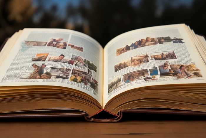 生活就是一本书；生活就是一本书,翻开是故事,合上是回忆