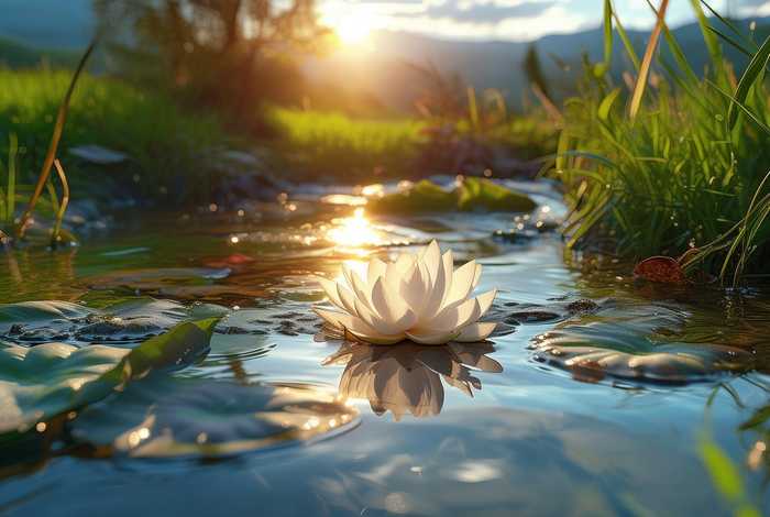 平平淡淡的生活感悟唯美图片；平平淡淡的生活感悟唯美句子图片