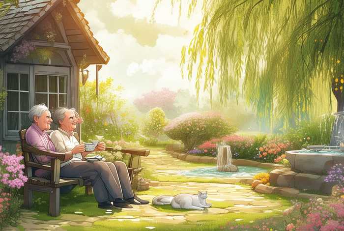 描写生活惬意的词语 - 描写生活惬意的词语句子