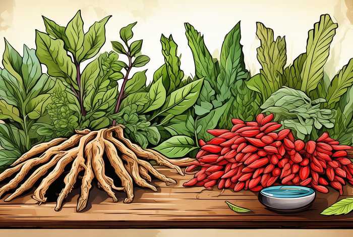 生活中常见的中草药简笔画（生活中常见的中草药简笔画图片）