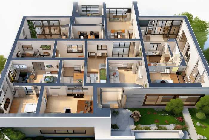 生活印象户型图四室 生活印象小区平面图