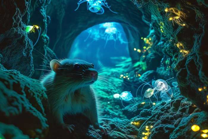 生活在地底下的动物图片大全（生活在地底下的动物图片大全大图）