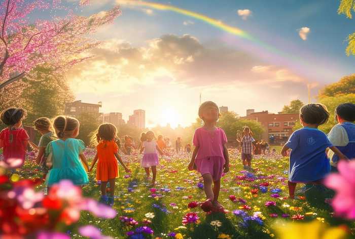 七彩生活儿歌歌词、七彩生活儿歌歌词图片