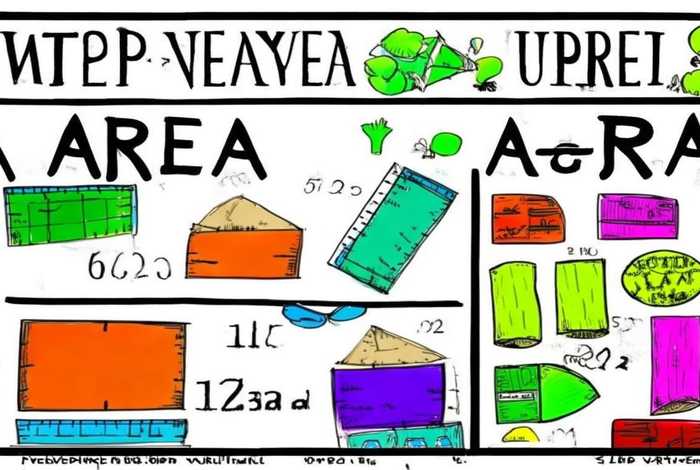 生活中的面积手抄报参考图；生活中的面积手抄报参考图片简单