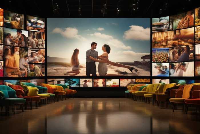 生活放映厅每一帧都很精彩的主题画怎么画、生活题材的画