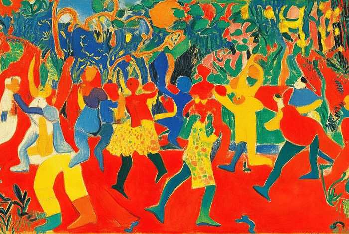 生活的欢乐马蒂斯，马蒂斯代表作品生活的欢乐