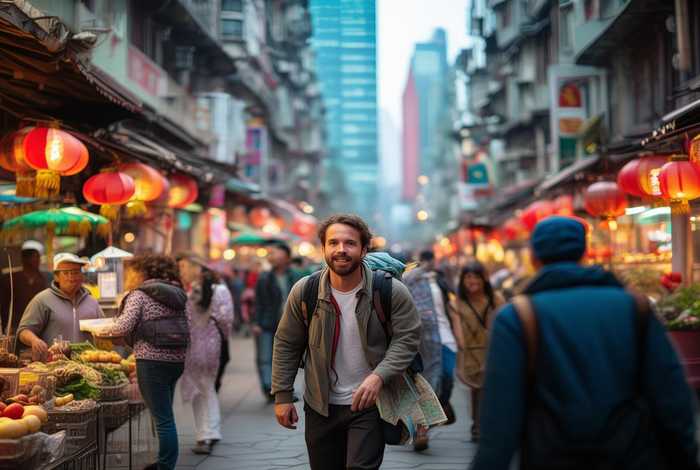 生活在中国的外国人日常 生活在中国的外国人日常生活