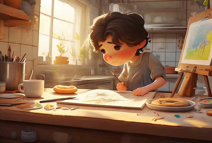 手绘生活日常；手绘日常生活插画