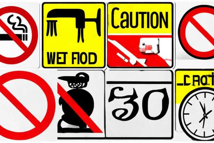 日常生活中的英语标识图片，日常生活中的英语标识图片大全