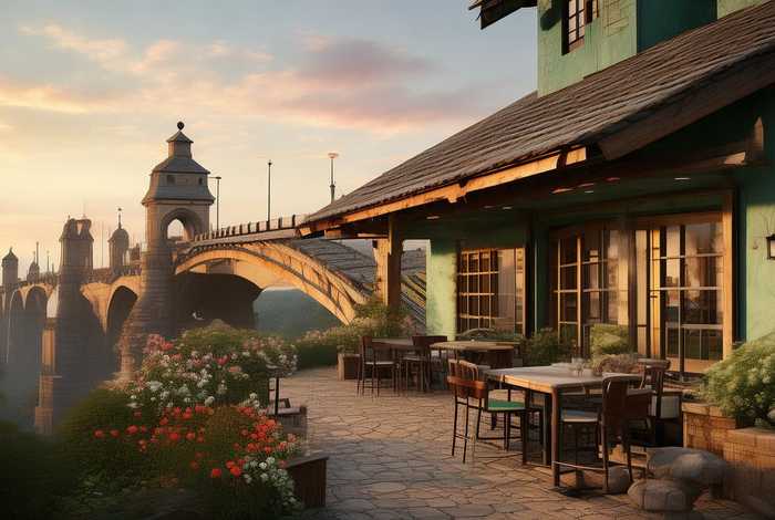 生活启示录取景地咖啡馆（生活启示录取景地 大桥）