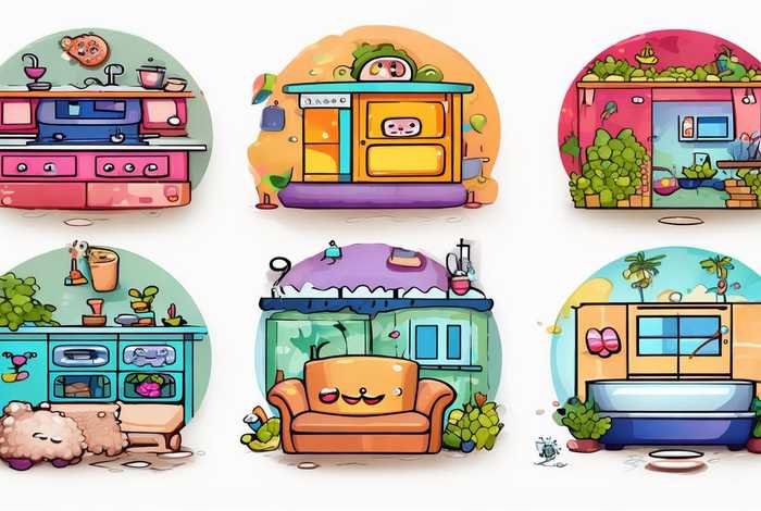 生活标志图片大全简笔画，生活标志图片大全简笔画可爱