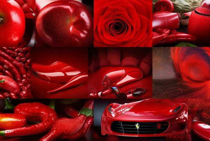生活中红色的东西都有什么、生活中红色的东西都有什么呢
