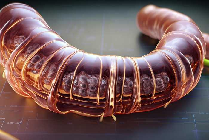 牛带绦虫成虫图片(牛带绦虫成熟节片手绘图) 牛带绦虫成虫图片(牛带绦虫成熟节片手绘图)