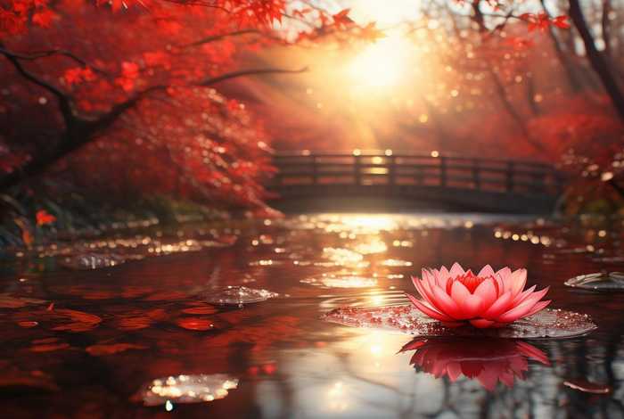 生活如花的唯美句子 - 生活如花的唯美句子 红叶秋天