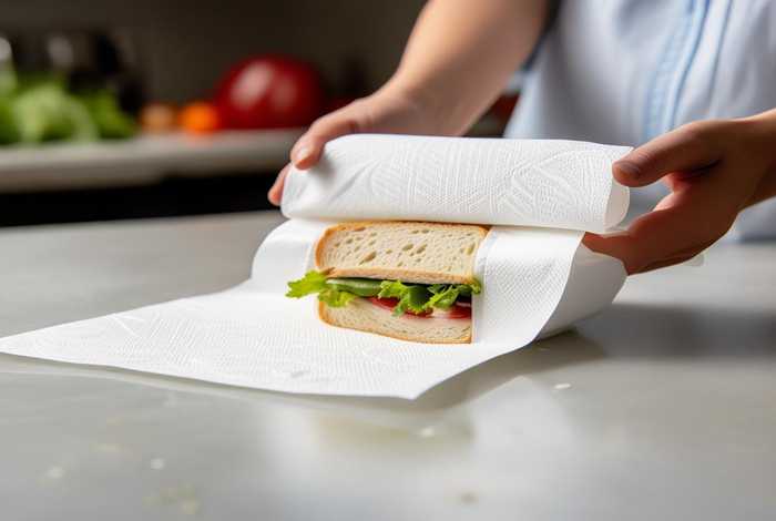 生活用纸小常识直接用纸巾包食物；用纸巾包食物卫生吗