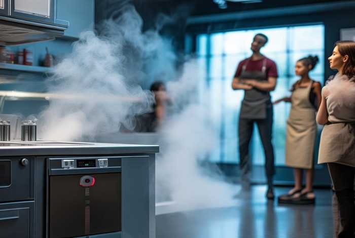 模拟家庭厨房燃气泄漏科技馆，模拟家庭厨房冒烟怎么办