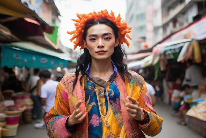 人妖是怎么说话的；人妖是怎么说话的图片