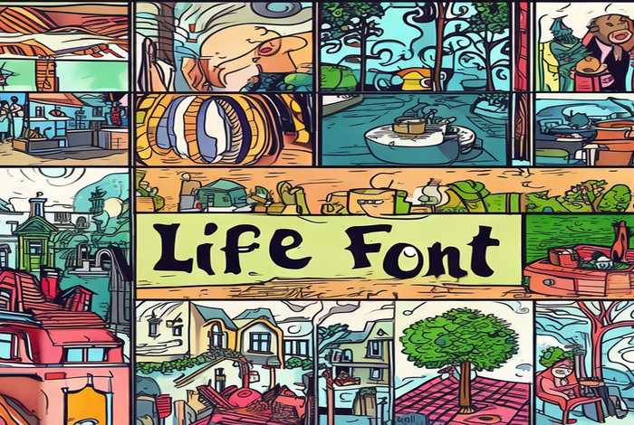 生活 字体 - 生活 字体设计