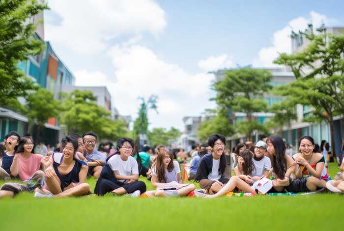 什么的校园生活形容词；什么的校园生活填四字词语