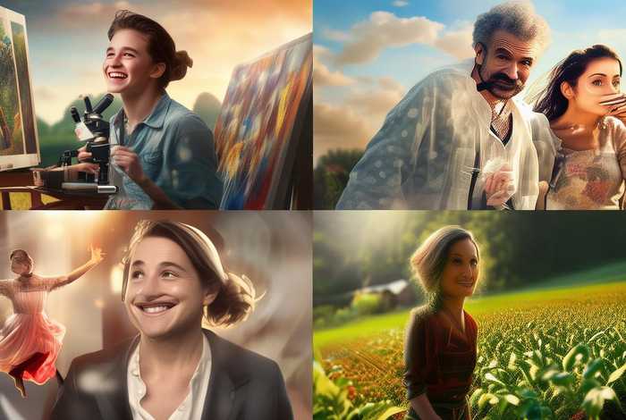 生活因努力精彩人生因梦想而美、人生因努力而精彩,生活因梦想而美丽