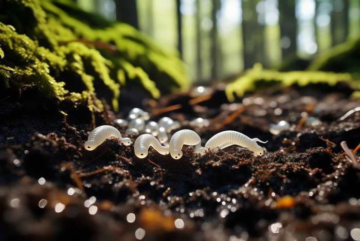 生活在潮湿土壤里的小白虫叫什么、生活在潮湿土壤里的小白虫叫什么来着