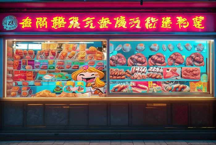肉妹零食店；网红肉零食