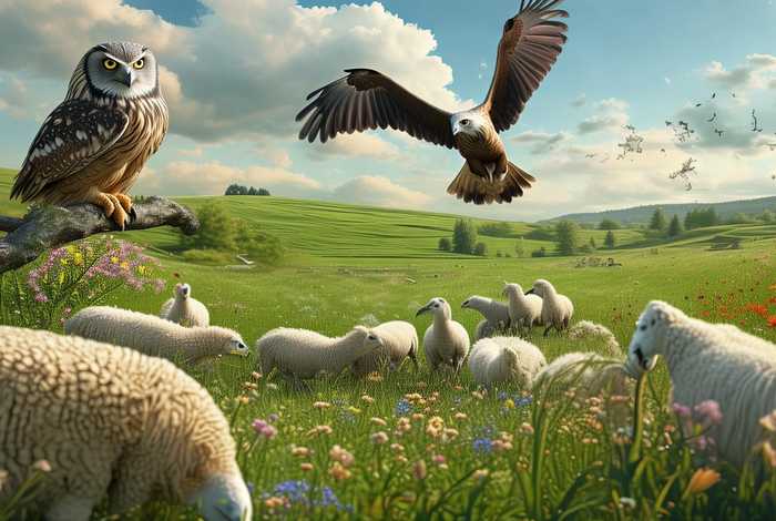 牧场的食物链 - 牧食食物链的特点