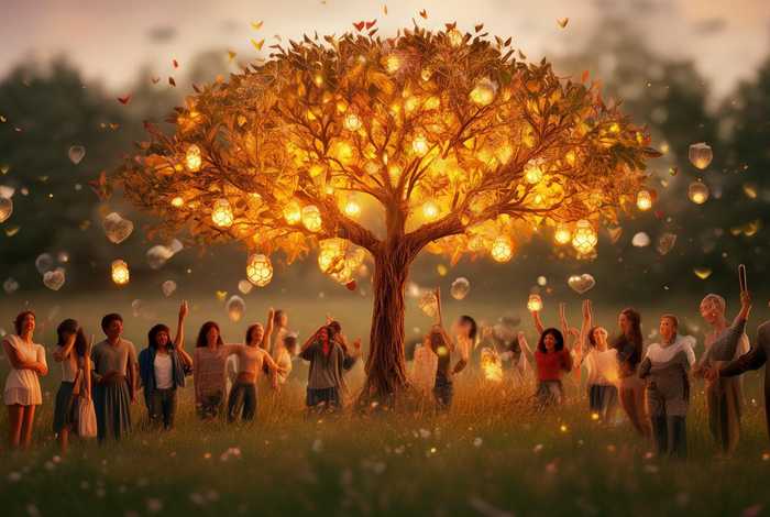 生活在感恩的世界里歌词，生活在感恩的世界里歌词含义