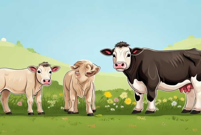 奶牛的生长周期分为几个阶段、奶牛的生长周期分为几个阶段图片