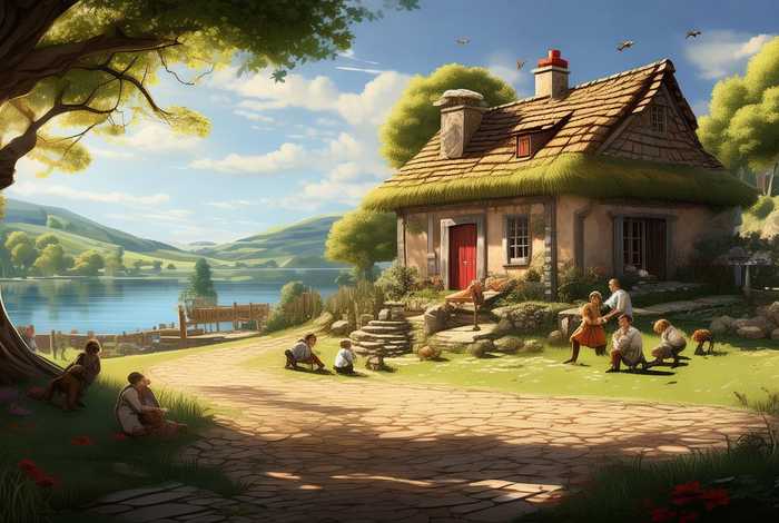 惬意的村庄（惬意的村庄是什么意思）