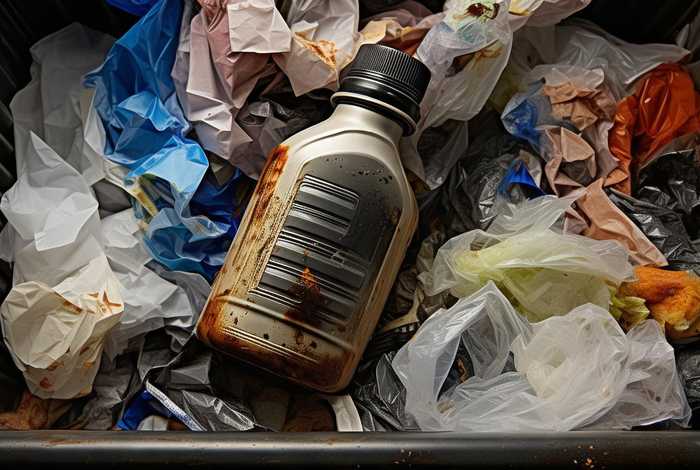 生活垃圾里出现了一小瓶废机油，生活垃圾里出现了一小瓶废机油是什么